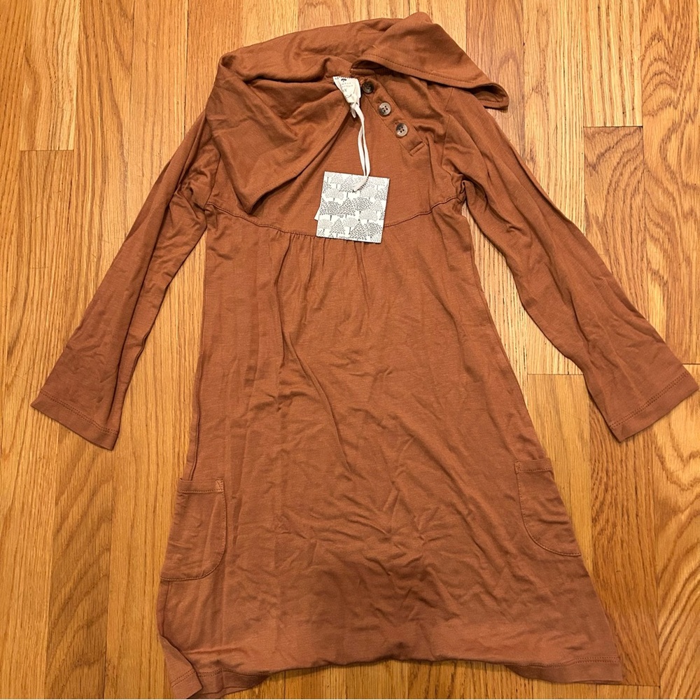 NWT Kate Quinn 6 Brown Dress